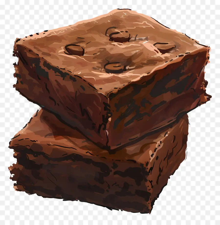 Brownies，Barra De Chocolate PNG