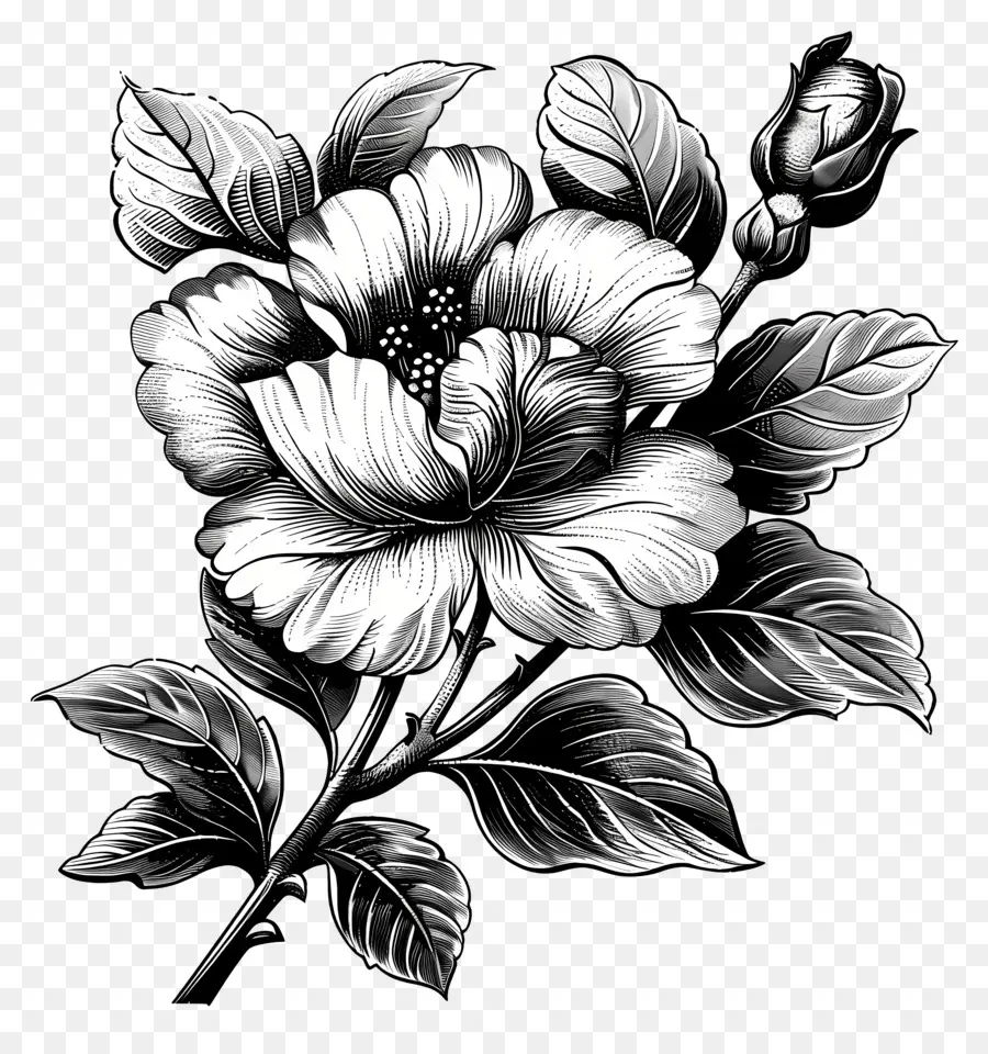 Flor，Flor De Desenho PNG