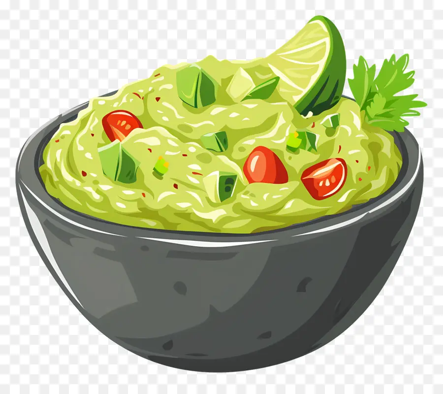 Guacamole，Abacate PNG