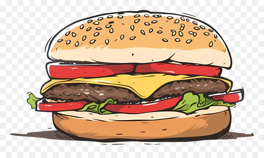 Hamburger，Cheeseburger PNG