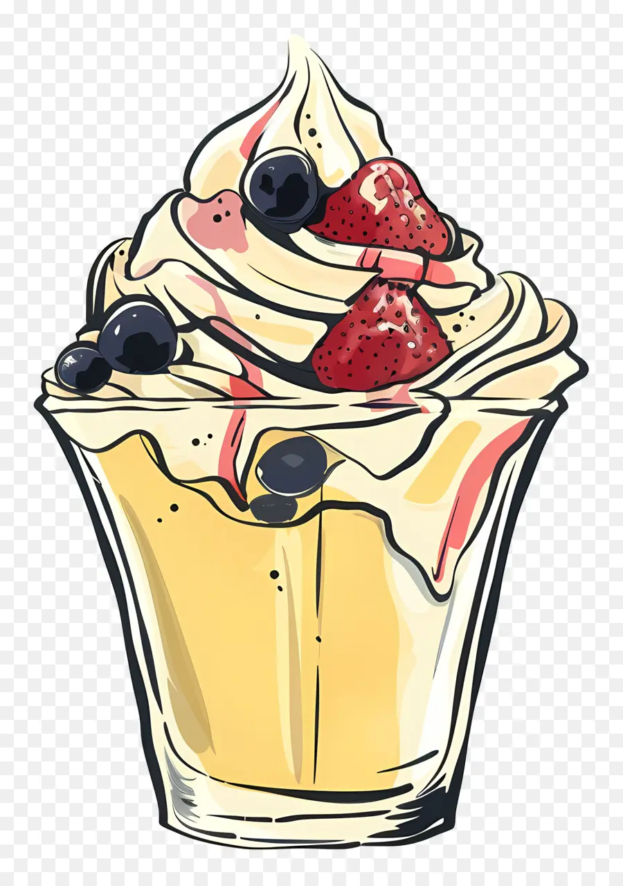 Gelato，Sorvete PNG