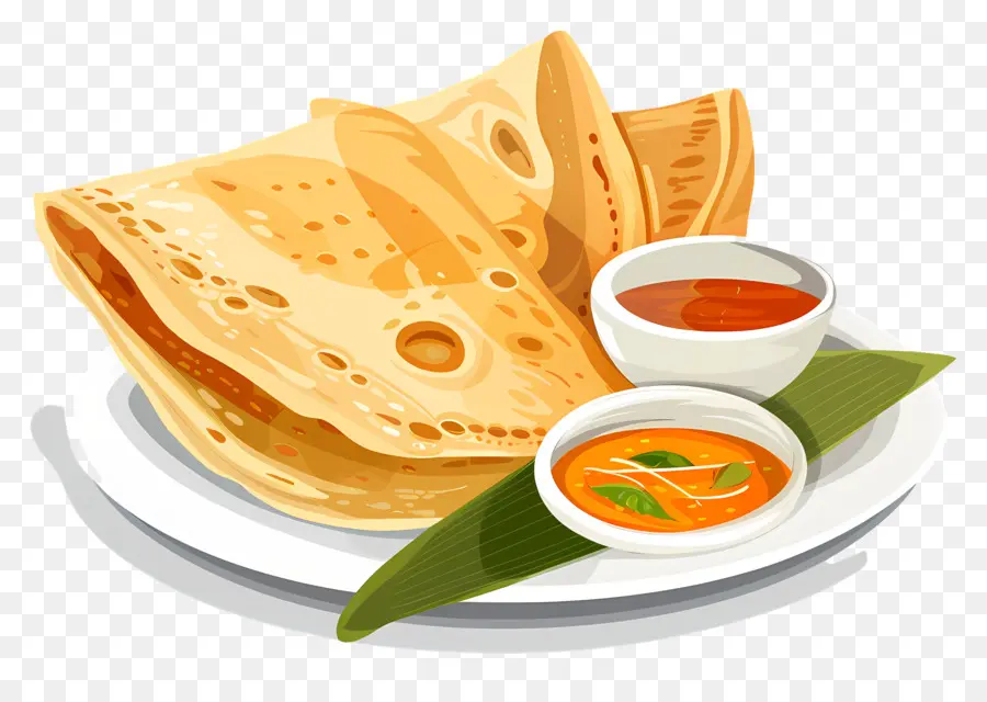 Dosa，Crepes PNG