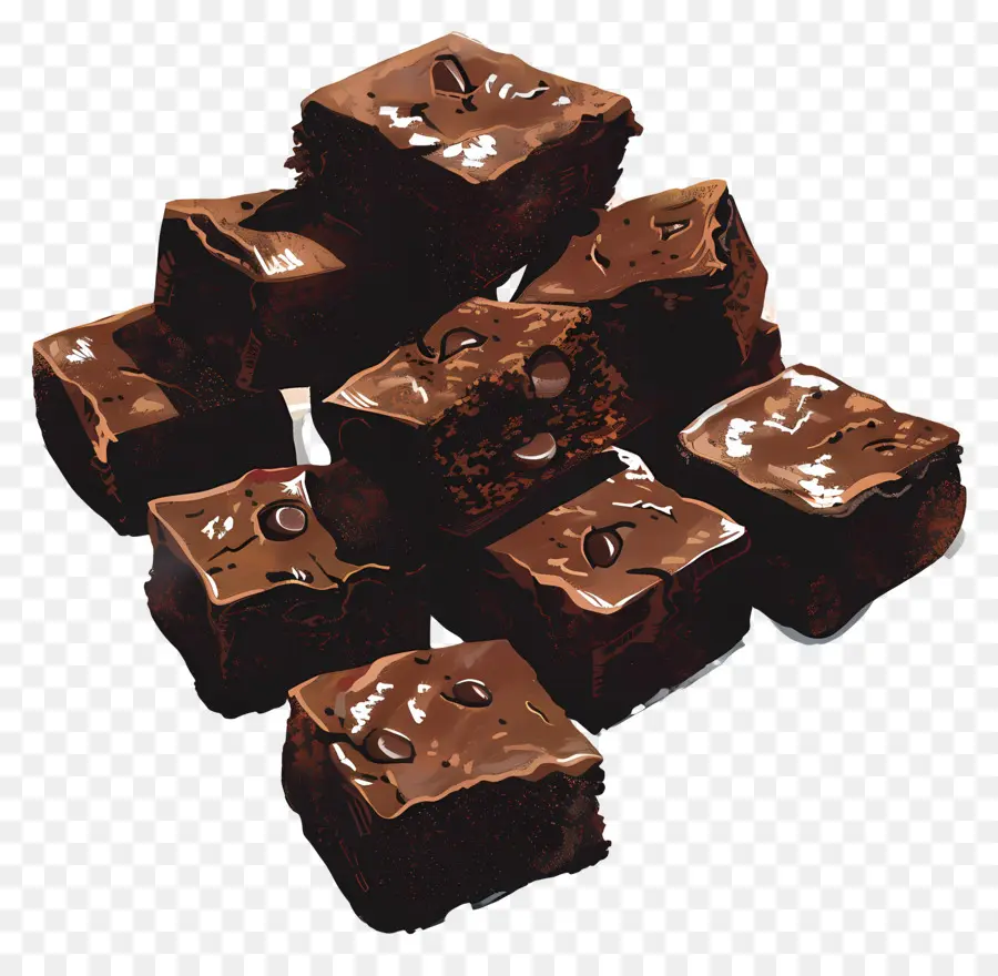 Brownies，Brownies De Chocolate PNG