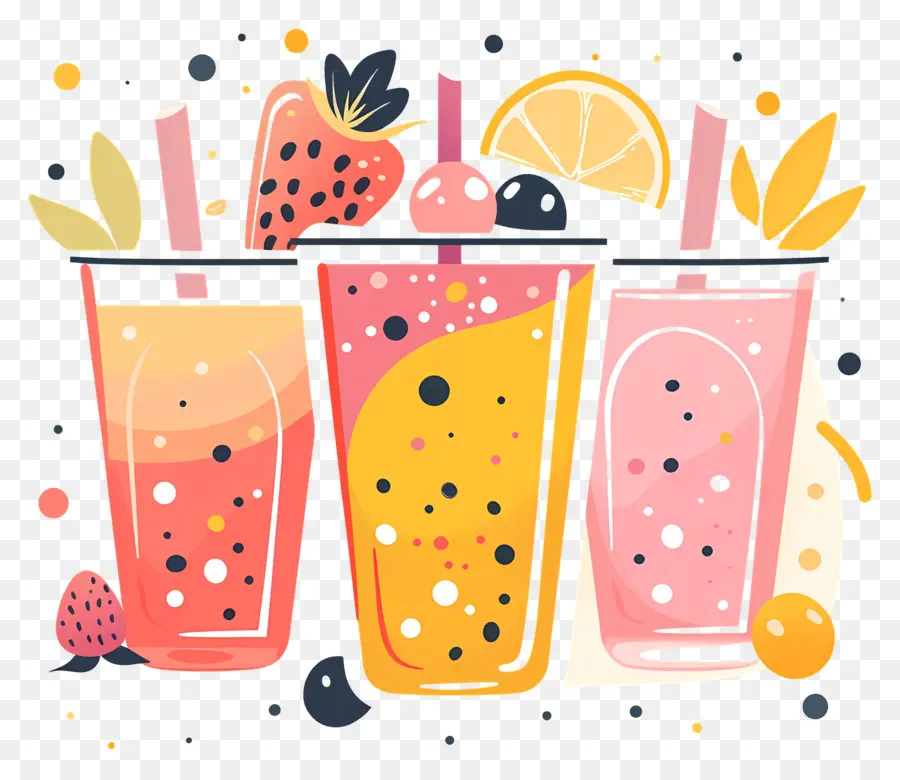 Smoothies，Bebidas De Fruta PNG