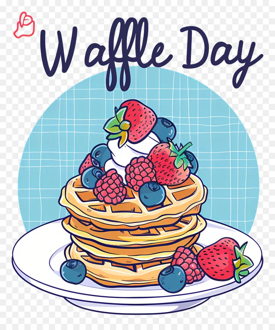 Waffle Dia，Waffles PNG