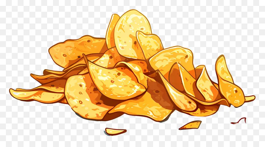 Fichas，Batata Chips PNG