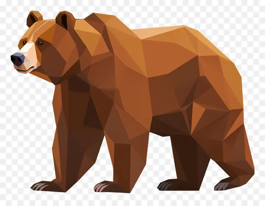 Urso，Urso Geométrico PNG