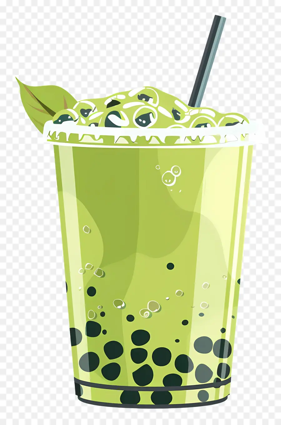 Chá De Bolha Matcha，Chá Da Bolha PNG