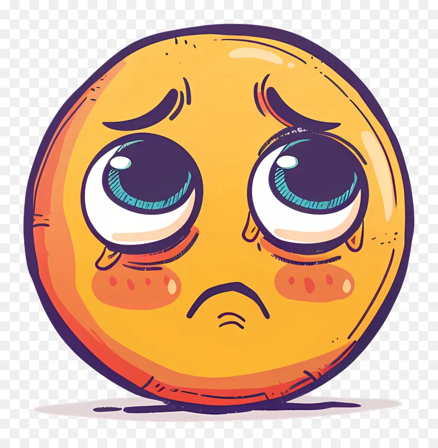 Cara Triste，Emoji Triste PNG