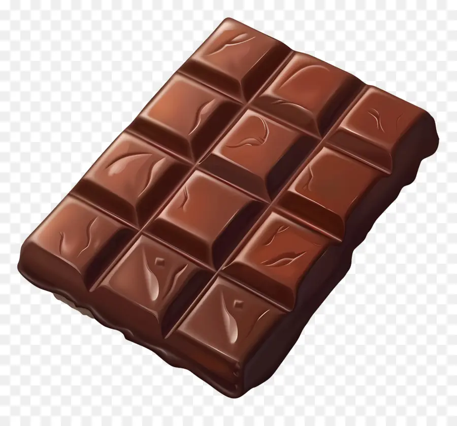 Barra De Chocolate，Textura Suave PNG