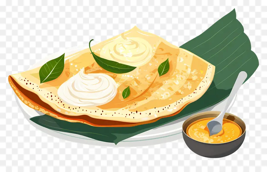 Dosa，Crepes PNG