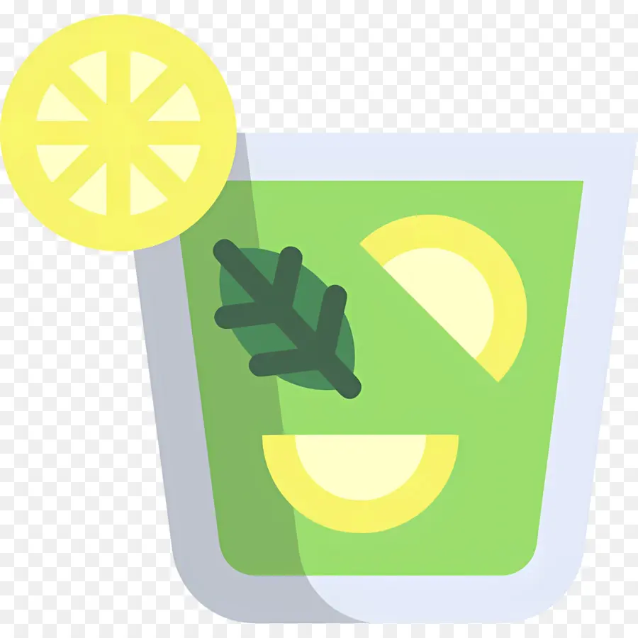 Mojito，Bebida Verde PNG