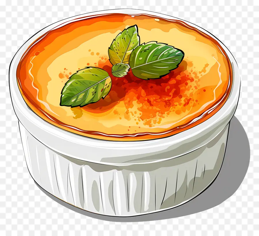 Crème Brûlée，Cereal Quente PNG