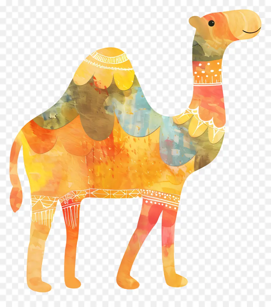 Camelo，Pintura De Camelo PNG