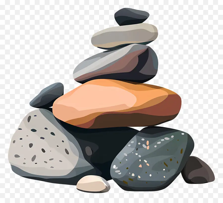Rochas，Empilhamento De Pedra PNG