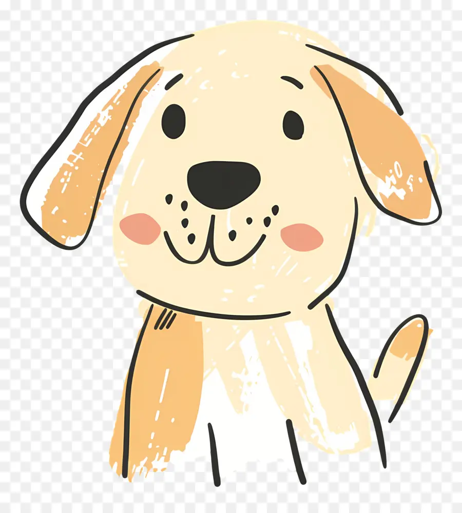 Doodle Do Cão，Cachorro Marrom E Branco PNG