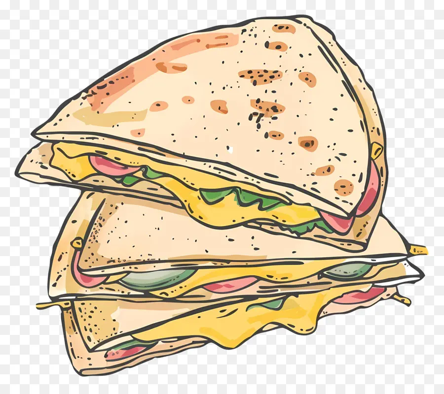 Quesadilla，Queijo PNG