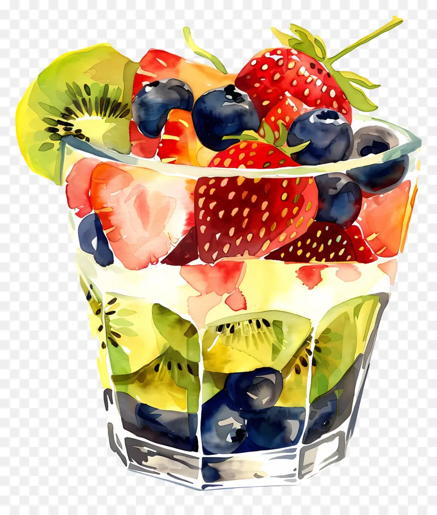 Parfait De Frutas，Salada De Frutas PNG