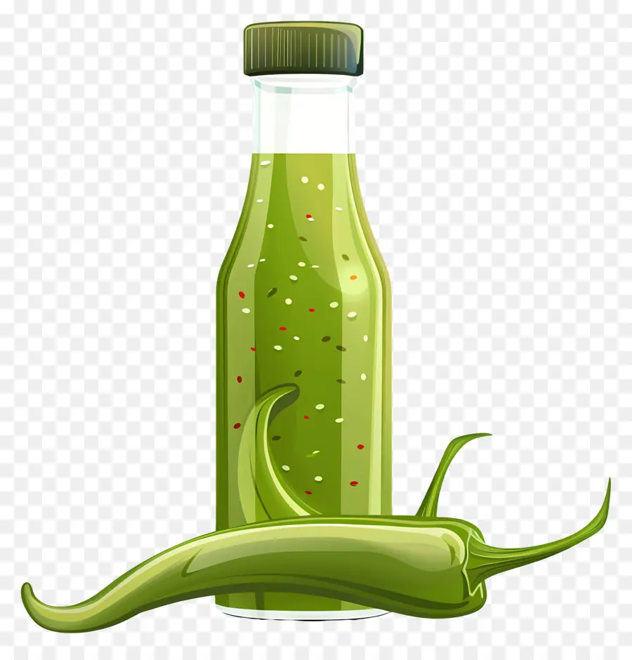 Molho De Pimenta Verde，Salsa Verde PNG