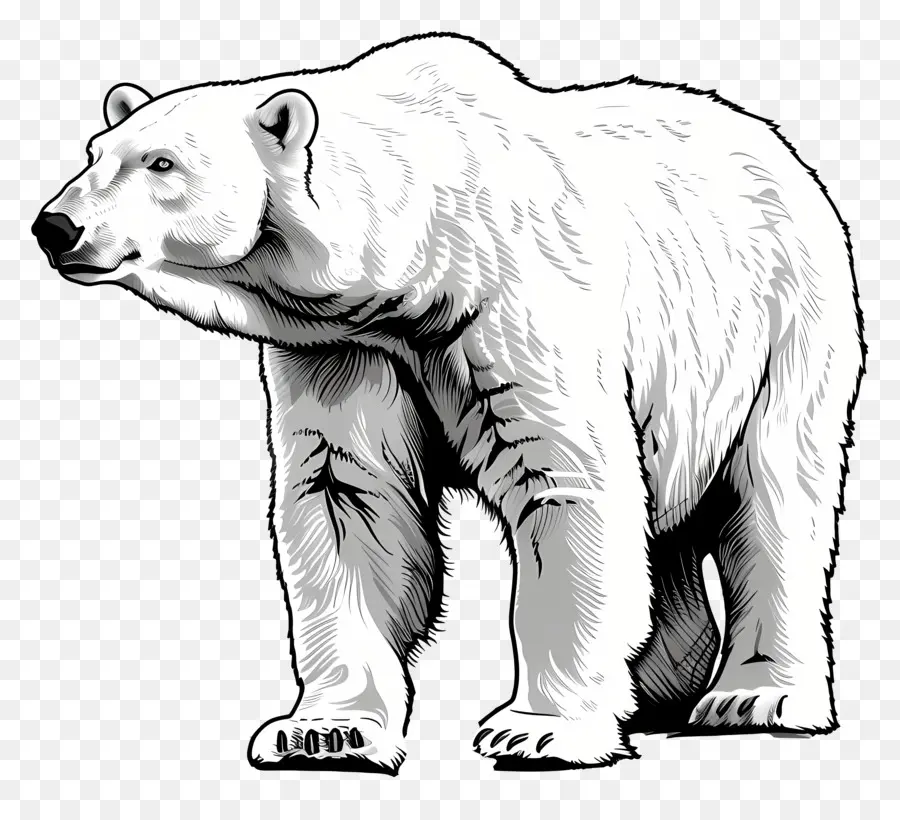 Urso Polar，ártico PNG