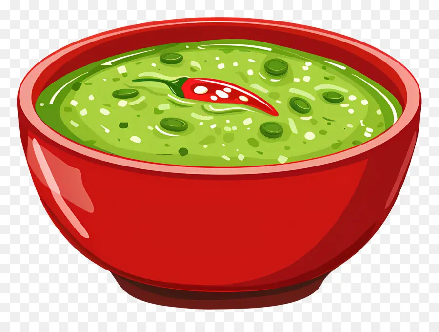 Molho De Pimenta Verde，Molho Verde PNG