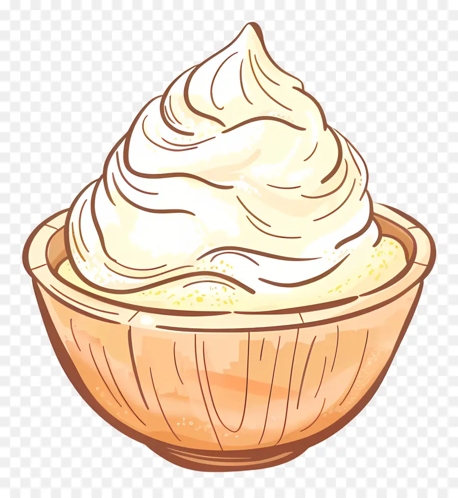 Iogurte，Chantilly PNG