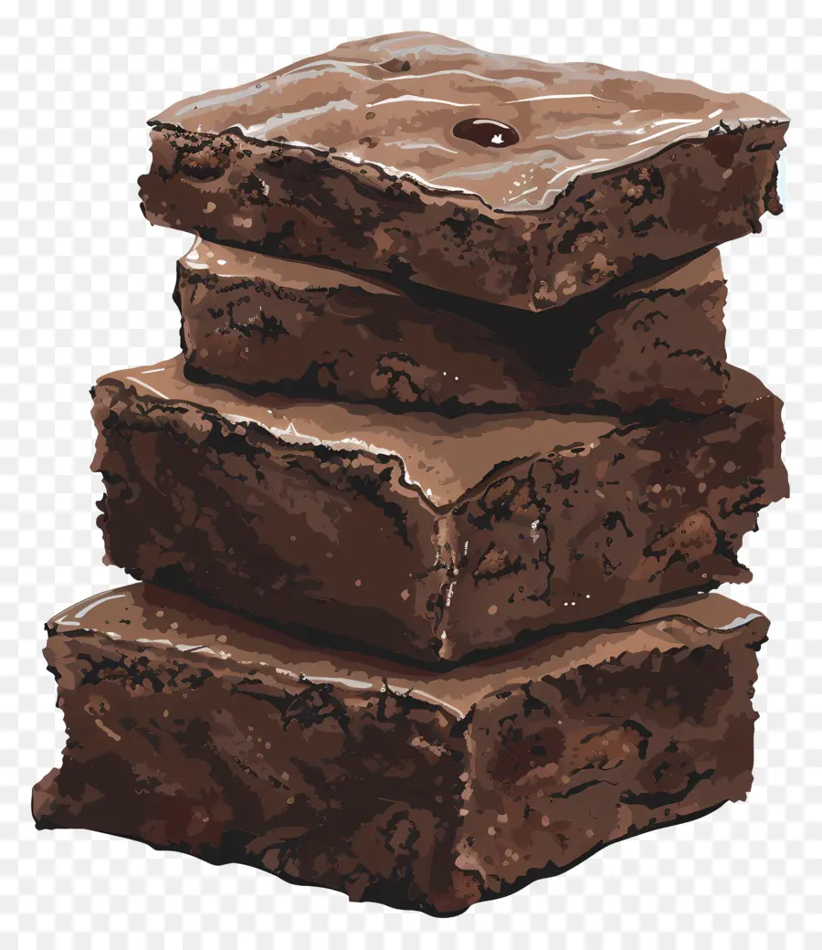 Brownies，Chocolate PNG