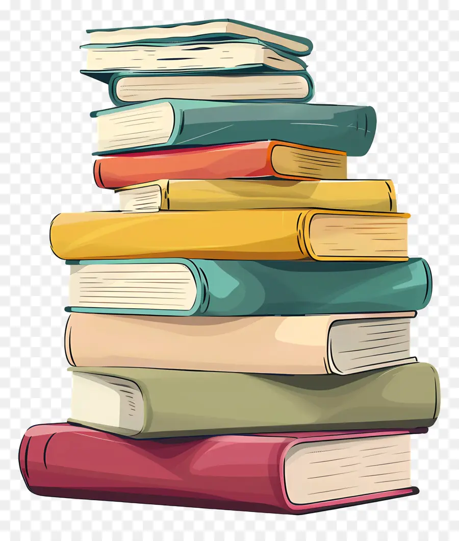 Pilha De Livros，Livros PNG