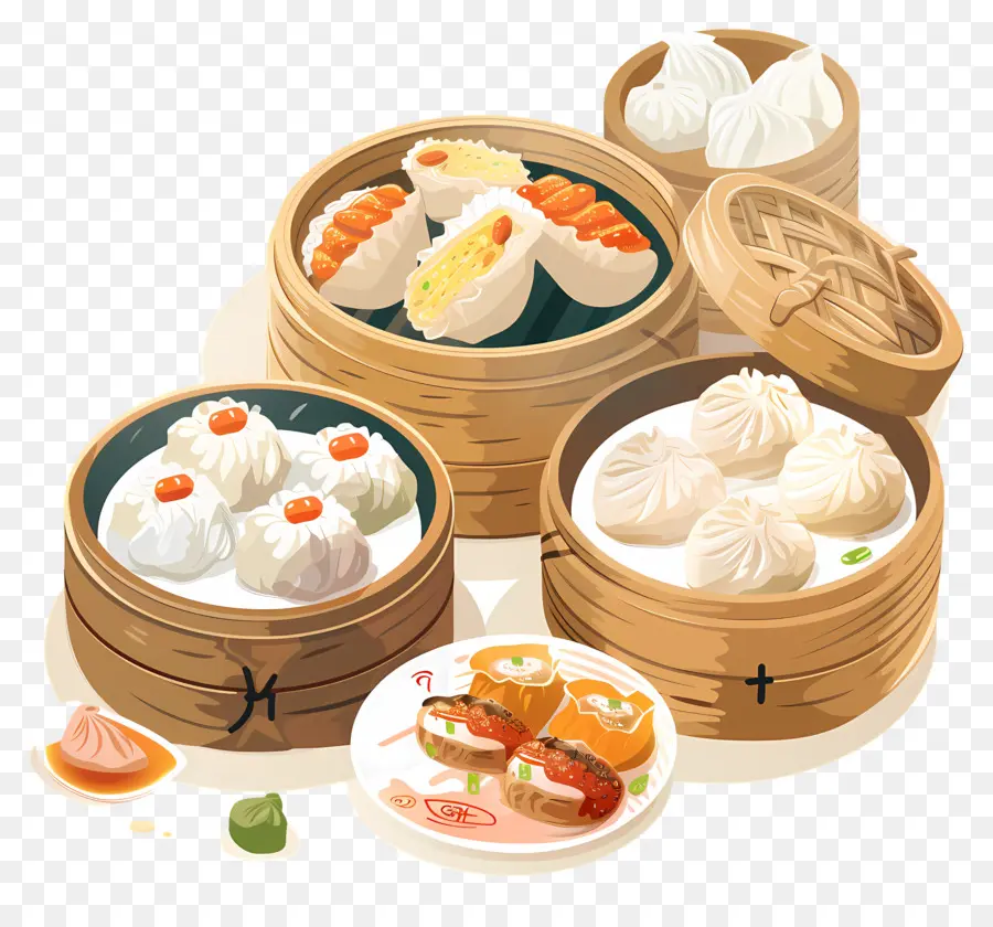 Dim Sum，Bambu Navio PNG