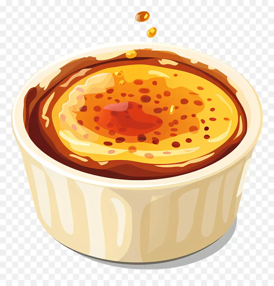 Crème Brûlée，Sobremesa PNG