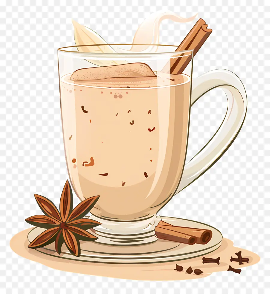 Masala Chai，Chocolate Quente PNG