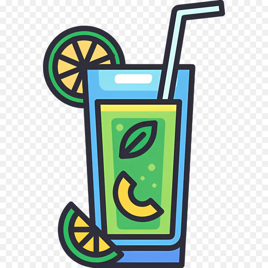 Mojito，Bebida Verde PNG