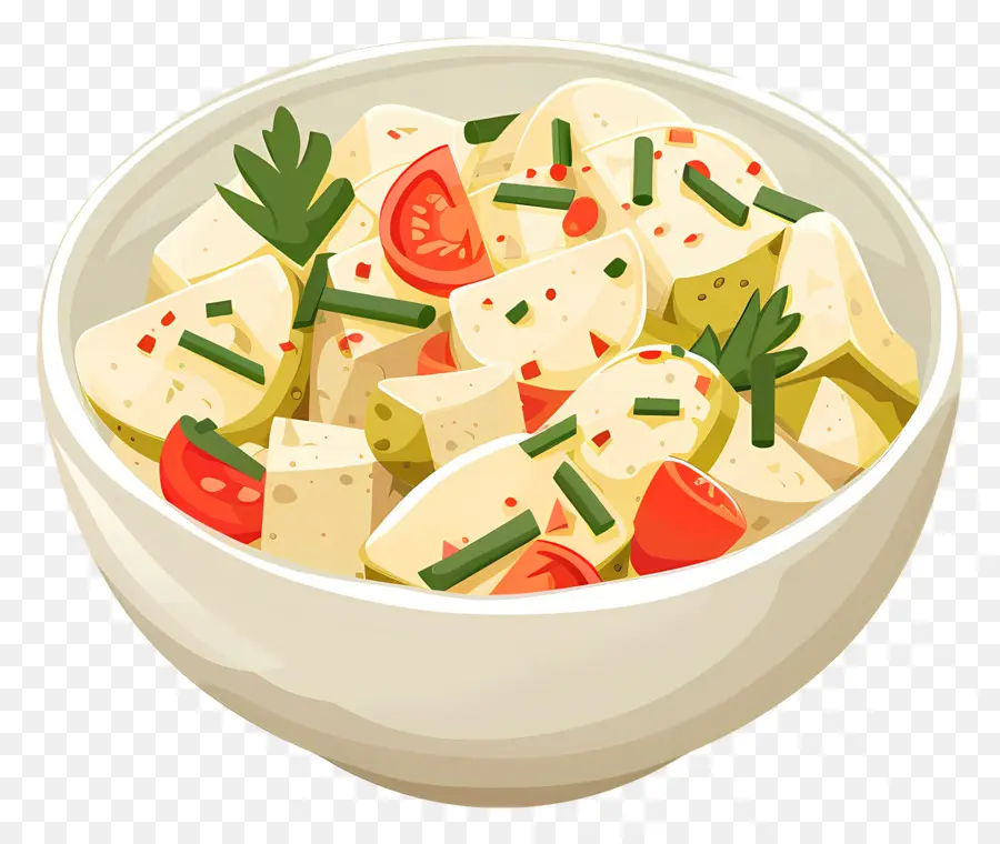 Salada De Batata，Salada Mista PNG