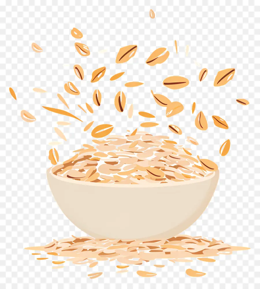 Oatmeal，Tigela PNG