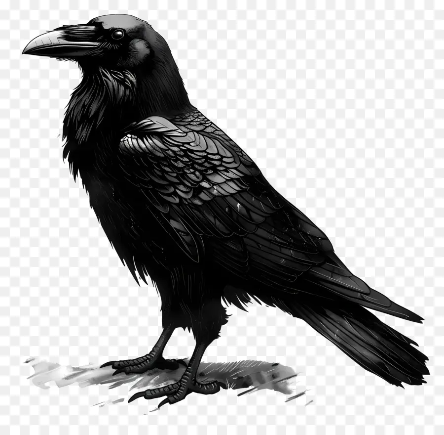 Crow，Raven PNG