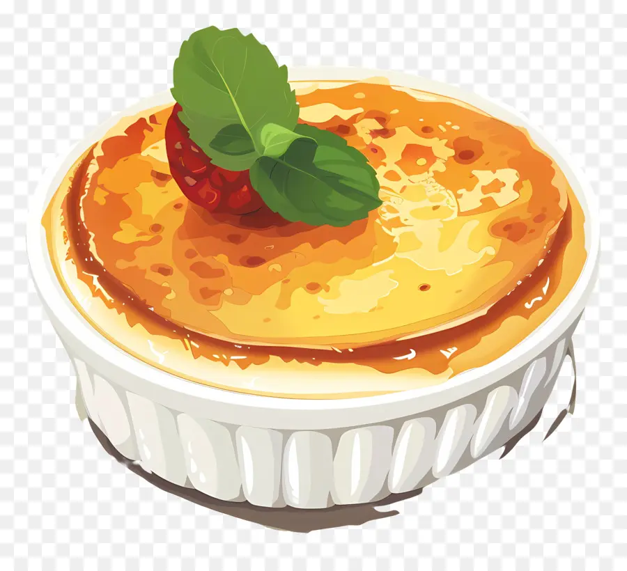 Crème Brûlée，Sobremesa PNG