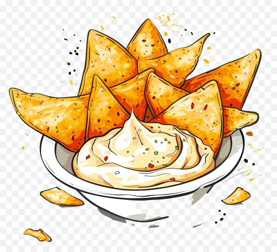 Fichas E Dip，Dip De Queijo PNG