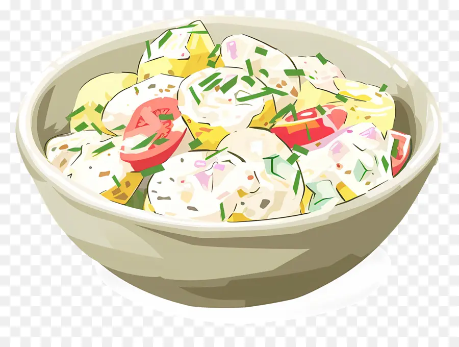 Salada De Batata，Receita PNG