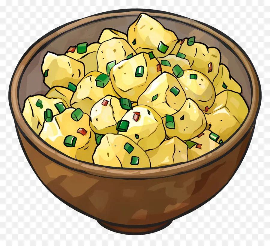 Salada De Batata，Purê De Batatas PNG