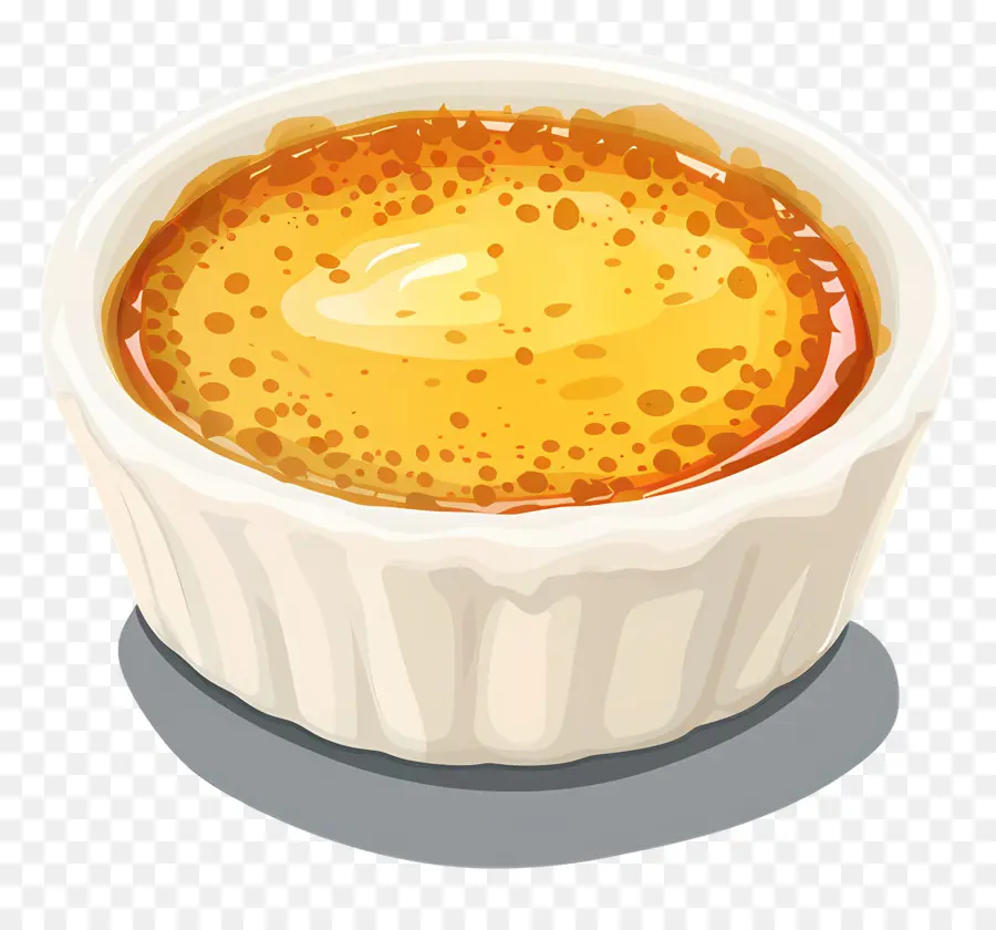 Crème Brûlée，Caril De Frango PNG