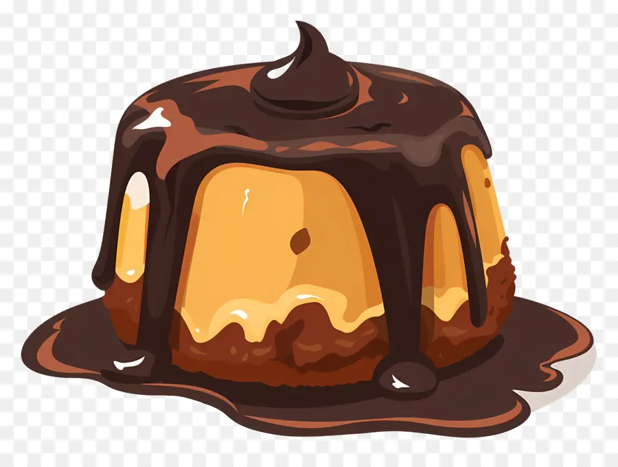 Bolo De Lava，Bolo De Chocolate PNG