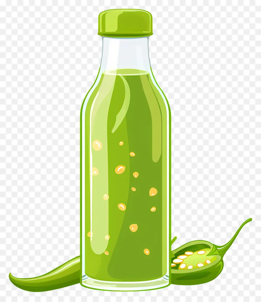 Molho De Pimenta Verde，Suco Verde PNG