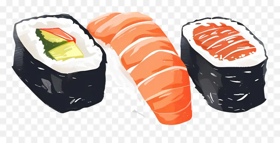 Sushi，Culinária Japonesa PNG