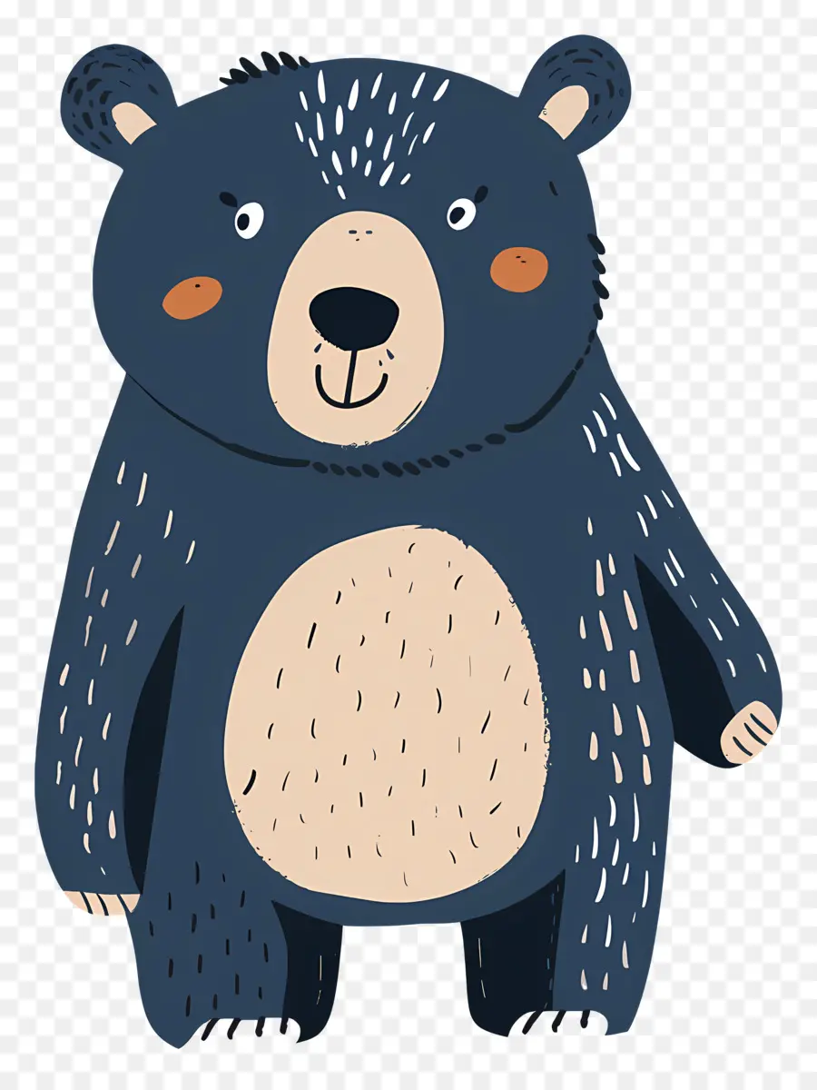 Urso，Urso Azul PNG