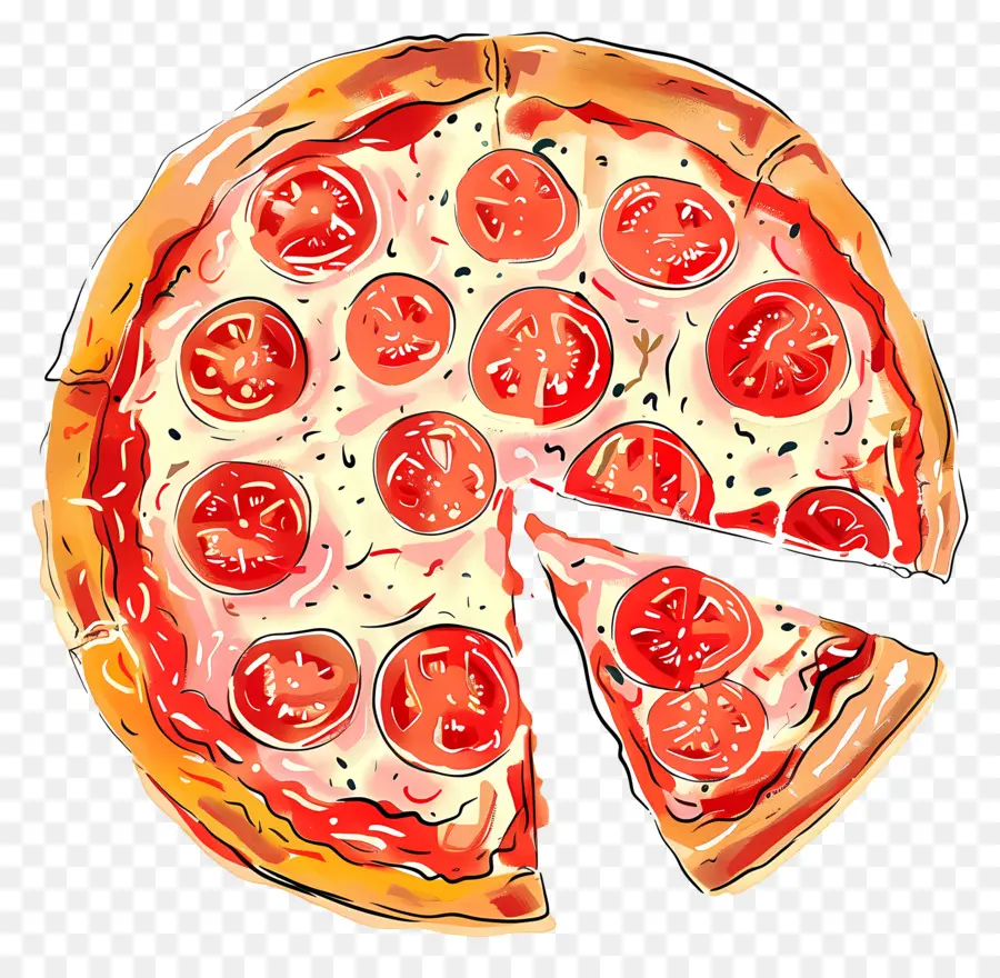 Pizza，Fatia De Pizza PNG