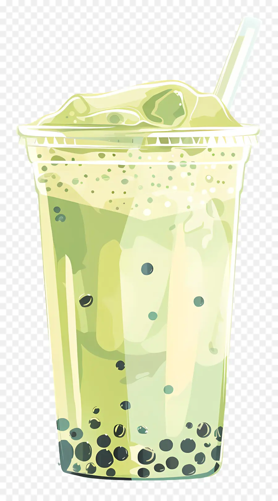 Chá De Bolha Matcha，Chá De Bolhas PNG