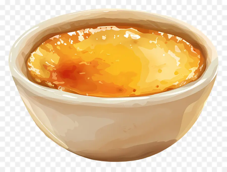 Crème Brûlée，Creme De Pasteleiro PNG