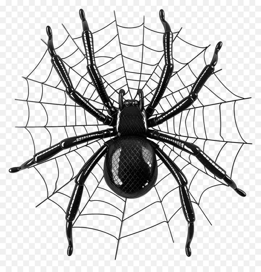 Aranha，Black Spider PNG