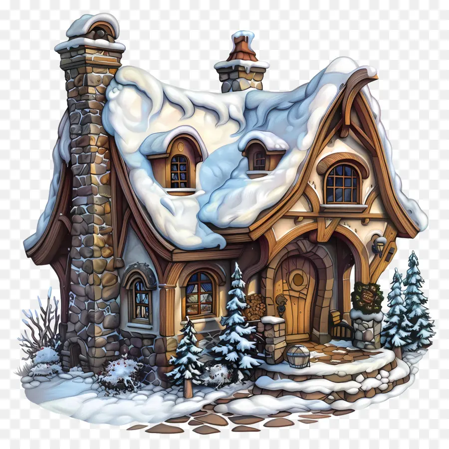 Casa De Inverno，Inverno Cabine PNG