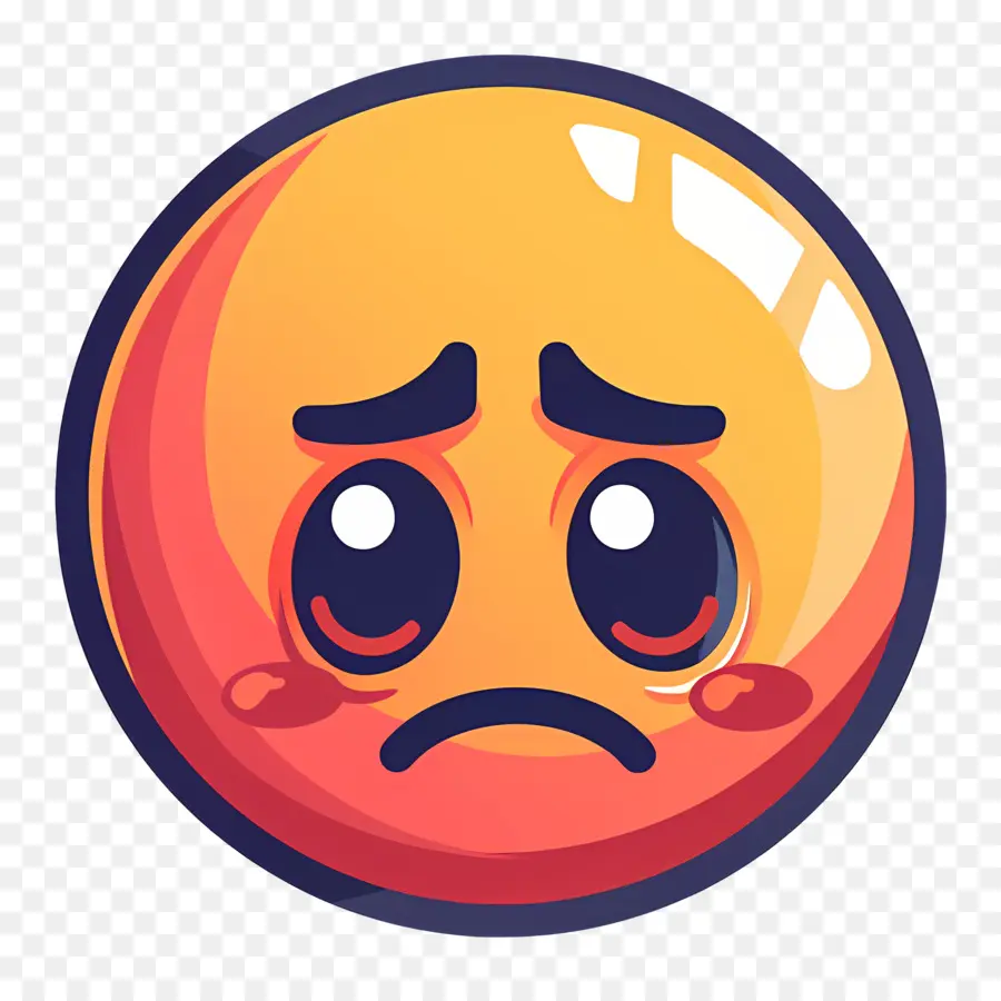 Cara Triste，Emoji Triste PNG